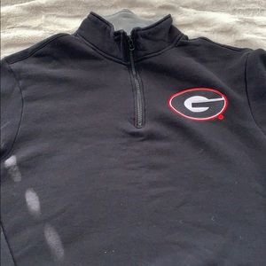 Georgia Bulldogs black pullover XL